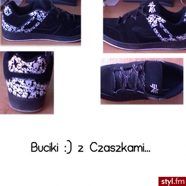 Buty z Czaszkami - Styler
