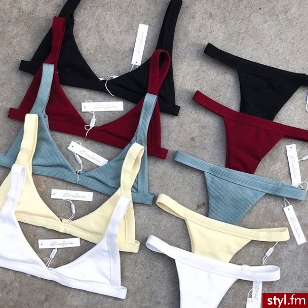 Na plażę Bielizna Moda