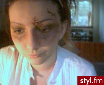 Moj makijaz na jutrzejszy Halloween. Co o nim sadzicie? - Makijaże