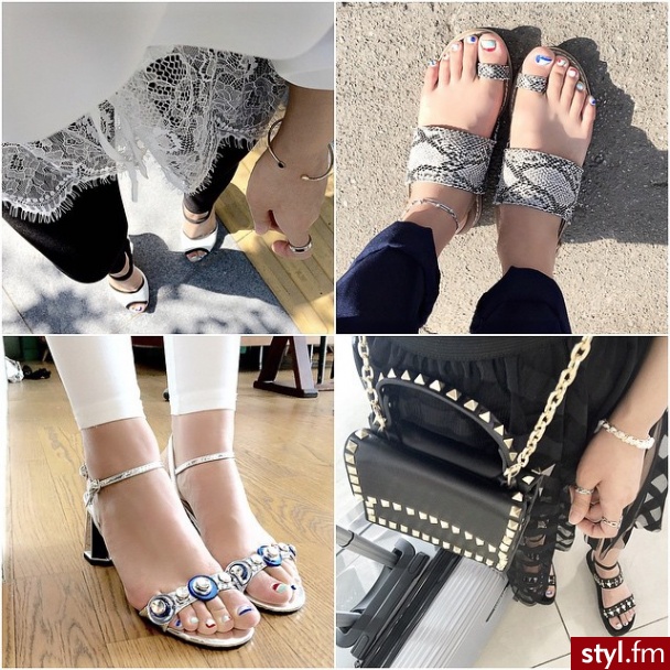 Sandały Buty Moda