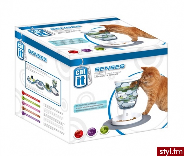 Catit Design Senses Labirynt na przysmaki dka kota - Dziecko