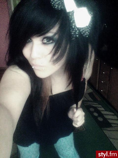 EMO Alternatywne Średnie Fryzury