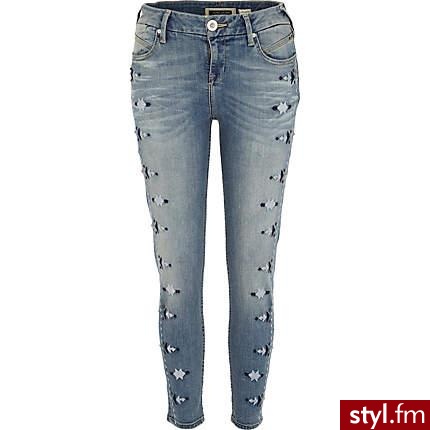 Jeansy Spodnie Moda