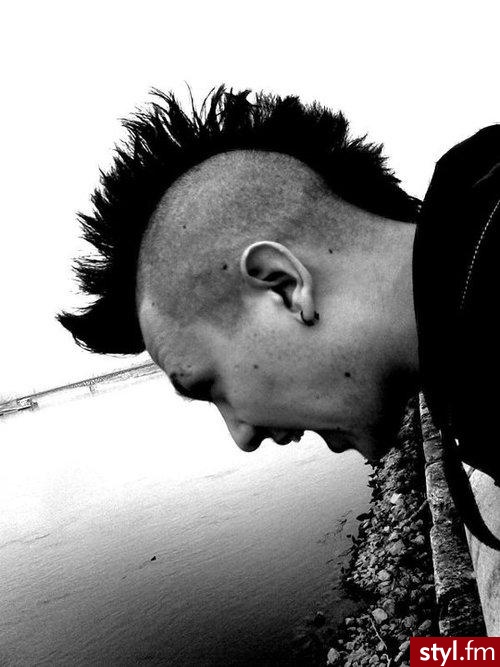 Punk Rock Alternatywne Średnie Fryzury