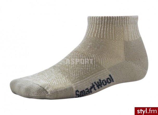 SmartWool Skarpety trekkingowe stopki HIKING ULTRA LIGHT MINI beżowe SW450241 - Pozostałe Buty Moda