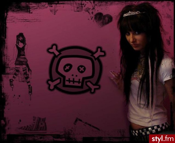 EMO Alternatywne Średnie Fryzury
