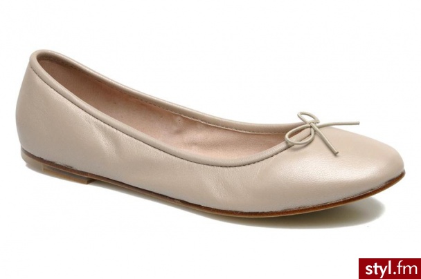Bloch Balerinki G2 Toile W by (Beżowy) - Balerinki Buty Moda