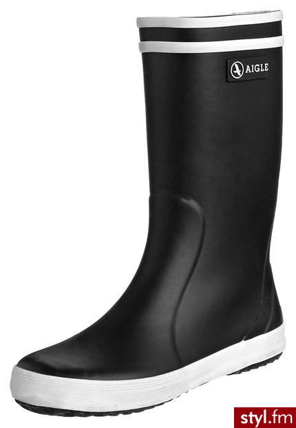 Aigle LOLLY POP Kalosze czarny - Kalosze Buty Moda