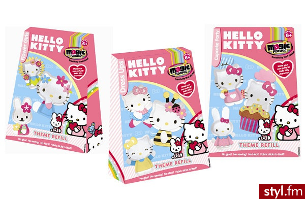 Senario Magic Fabric H. Kitty Zestaw Z Figurkam Mix 60135 - Dziecko