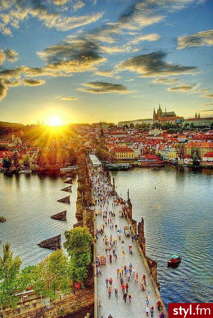 Most Karola, Praga.  - Podróże i miejsca