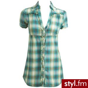 Voile Plaid Shirt - Teen Clothing by Wet Seal - Polyvore. Pobrano ze strony: http://www.polyvore.com/voile_plaid_shirt_teen_clothing/thing?id=16365858 - Pozostałe Ciuchy Moda