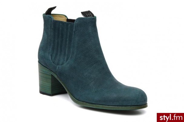 Free Lance PÓŁBUTY I BOTKI AZEV 7 JODPUR BY 60706Kayman Bleu Pétrole - Botki Buty Moda