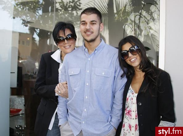 Kris , Robert , Kourtney Kardashian - Moda uliczna Inne Moda