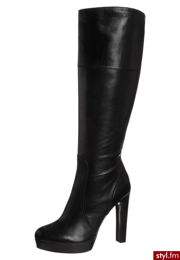 Mai Piu Senza Kozaki na obcasie czarny (274172) - Kozaki Buty Moda