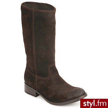Marc O'Polo BUTY MALLIA Brunatny - Kozaki Buty Moda