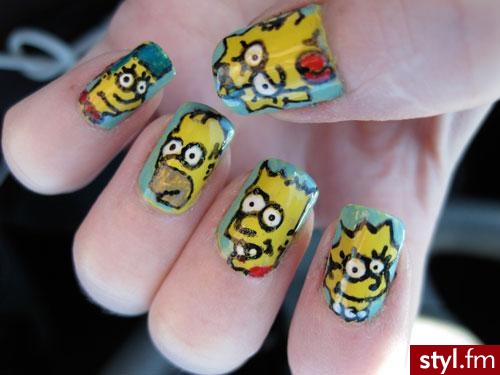 simpson familie - Paznokcie