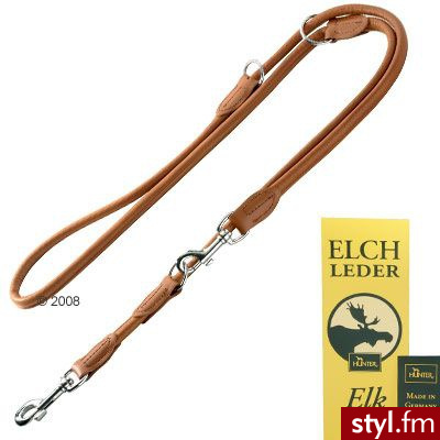 Hunter Round & Soft smycz dla psa - Dł. 200 cm, O 10 mm - Psy Zwierzaki