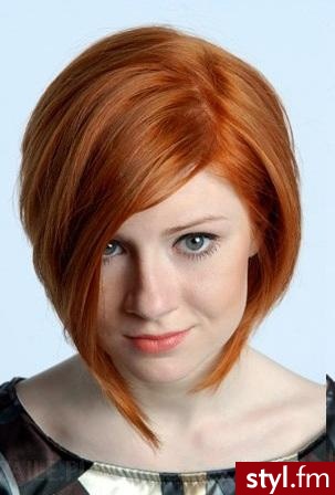 Średnie Fryzury
