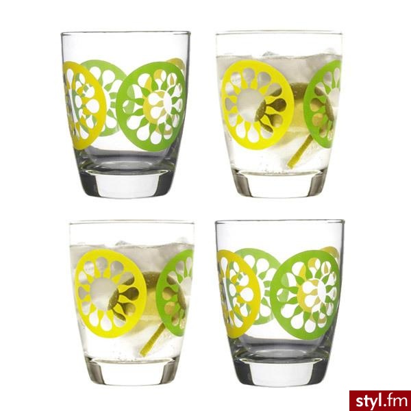 cytrusowe szklanki do zimnych napoi - 19.95$ - Gadżety Inne Moda