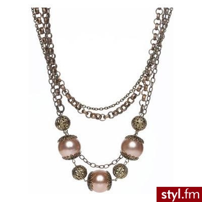 Adili.com : Verde Rocks Multi Chain Pearl Necklace at Adili.com - Polyvore. Pobrano ze strony: http://www.polyvore.com/adili.com_verde_rocks_multi_chain/thing?id=7267689 - Pozostałe Dodatki Moda