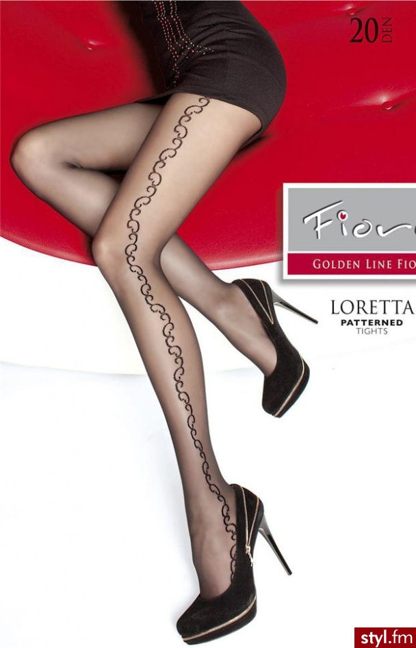 Fiore rajstopy Loretta 20 den (light grey) - Rajstopy Bielizna Moda