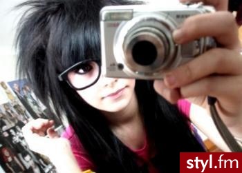 EMO Alternatywne Średnie Fryzury