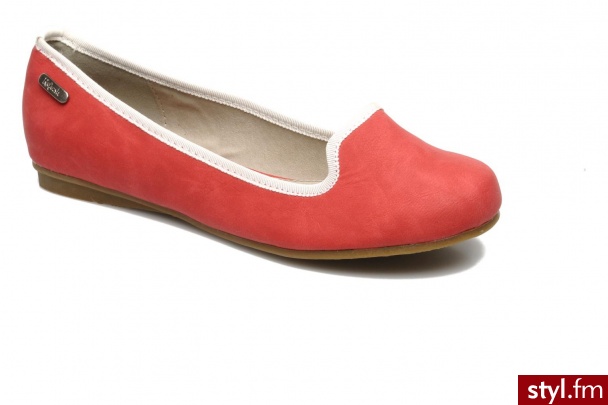 Refresh Balerinki CLIPSO by (Czerwony) - Balerinki Buty Moda