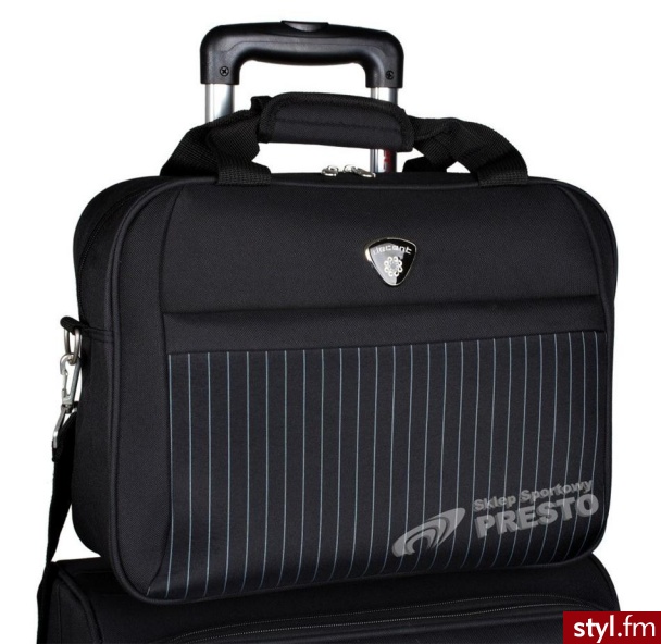 Decent Torba podróżna AIR09130 czarny - Torby podróżne Torebki Moda