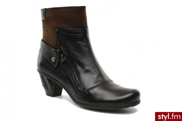 Fluchos PÓŁBUTY I BOTKI LINA 8073 BY FLUCHOS (Brązowy) - Botki Buty Moda