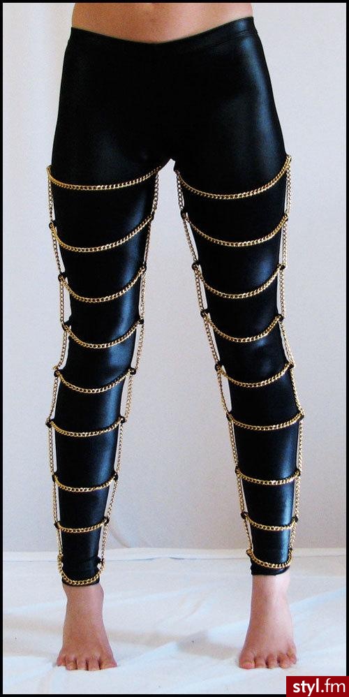 Leginsy Spodnie Moda