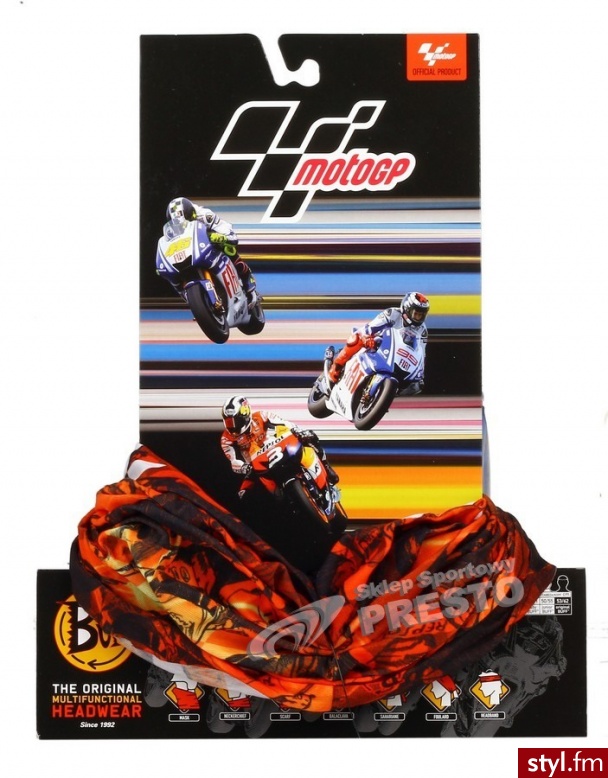 Buff Chusta wielofunkcyjna Indianapolis Moto GP - Apaszki Dodatki Moda