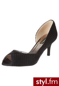 Victoria Delef Peep Toe czarny - Szpilki Buty Moda