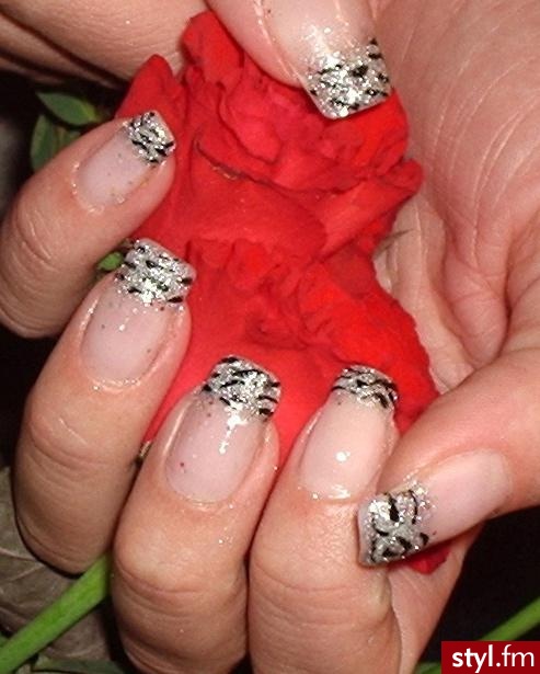 Autor: Allicia zebra. Autor: <b>Allicia</b><br /> - Paznokcie