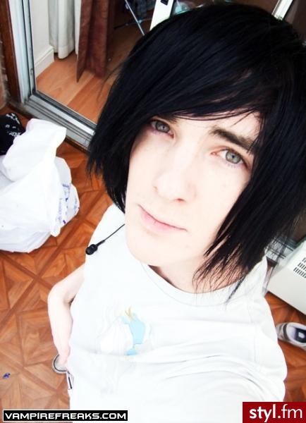 EMO Alternatywne Średnie Fryzury