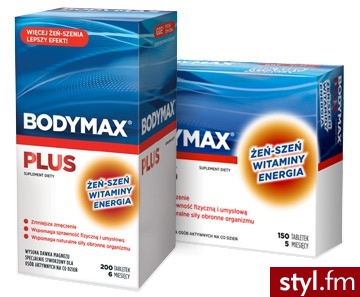 Dansk Droge A/S Bodymax Plus Tabl. 200 Szt - Body Bielizna Moda