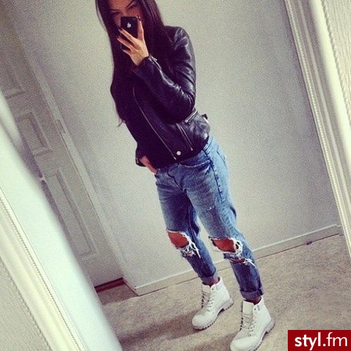 Jeansy Spodnie Moda