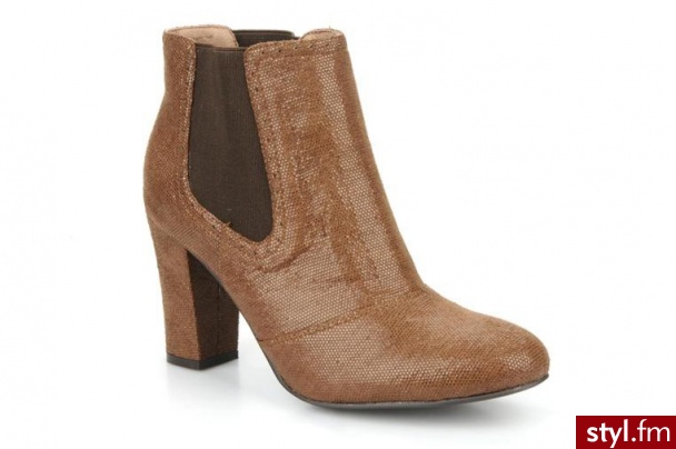 Georgia Rose PÓŁBUTY I BOTKI OLIVA BY GEORGIA ROSE (Brązowy) - Botki Buty Moda