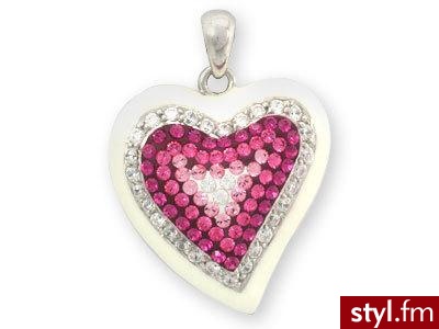 Wisiorek z kryształkami od Swarovskiego. Cena: $56 - Pozostałe Dodatki Moda