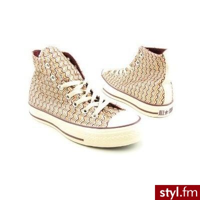 Amazon.com: CONVERSE CT Zigzag HI Lace-Up Shoes Beige, Khaki... - Polyvore. Pobrano ze strony: http://www.polyvore.com/cgi/thing?id=21454335 - Pozostałe Buty Moda