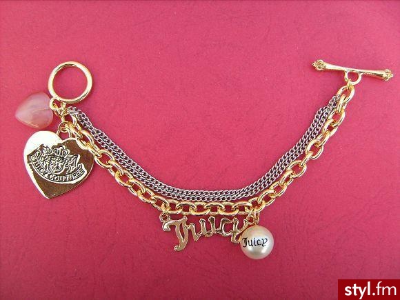 Delikatna bronsoletka z perełka od Juicy Couture - 27.80$ - Pozostałe Dodatki Moda