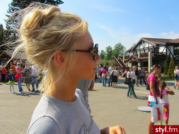 Blond Upięcie Proste Na co dzień Średnie Fryzury