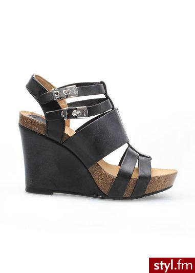 SCHOLL Sandały ankita czarny - Sandały Buty Moda
