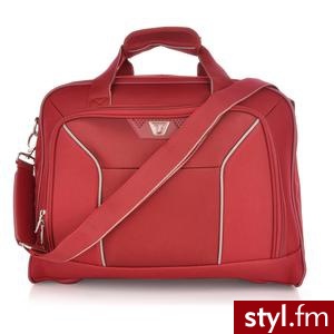 RONCATO Torba podręczna Ready 3306 czerwona - Torby podróżne Torebki Moda