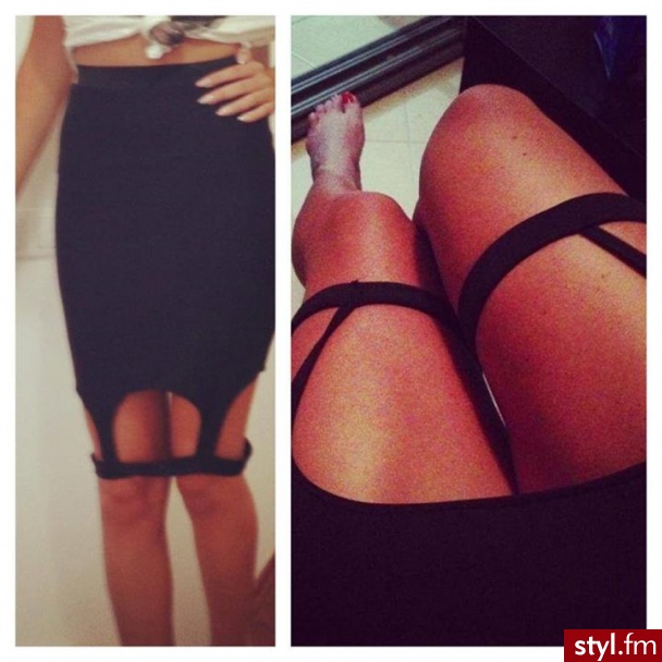 Średnie Spódnice Moda