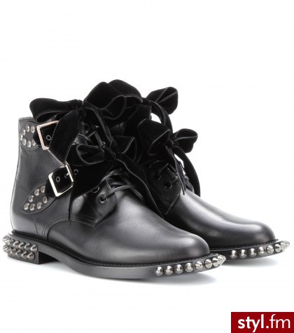 Saint Laurent Rangers Studded Leather BootsDodaj opis (max. 250 znaków) - Botki Buty Moda