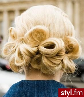 Blond Upięcie Proste Na co dzień Długie Fryzury