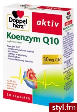 QUEISSER DOPPEL HERz AKTIV KOENzYM Q10 X 30 KAPS - Bransoletki Biżuteria Moda