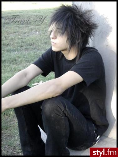 EMO Alternatywne Średnie Fryzury