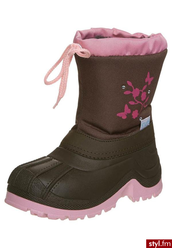 STUPS Śniegowce brązowy (Y461) - Pozostałe Buty Moda