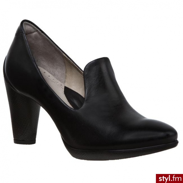 ECCO Półbuty Sculptred 75 24261301001 Black - Półbuty Buty Moda